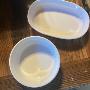 Corningware French White Individual Casseroles - set of 2